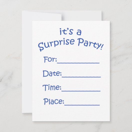 Enterprise Party - Uitnodiging (Achterkant)