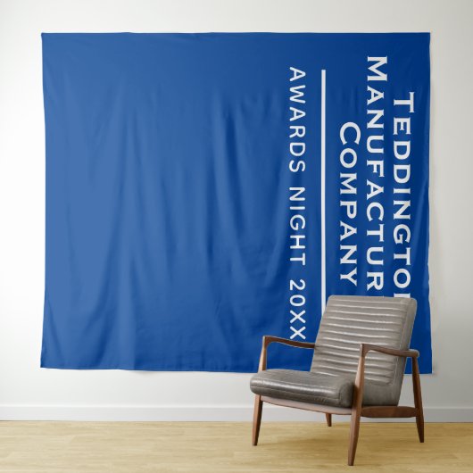 Enterprise Presentation Awards Achtergrond in blau Wandkleed (In Situ (horizontaal))