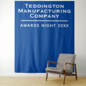 Enterprise Presentation Awards Achtergrond in blau Wandkleed (In situ)
