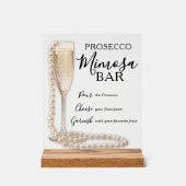 Enterrement de vie de jeune fille perles et Prosec (Recto)