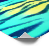 Enterrement viking en mer | AI Art Poster (Coin)