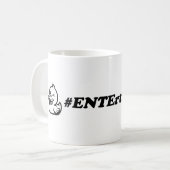 #ENTErtainment Tasse standard (Devant gauche)