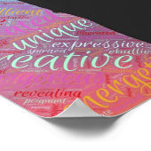 Enthousiasme Inspiration Motivation Poster (Coin)