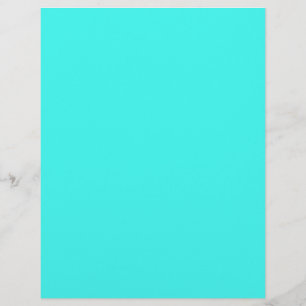 Enthousiaste Aqua Blauwe Turquoise Kleur Flyer