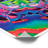 Enthrall Kinetic Collage Kaleidoscope Poster (Coin)