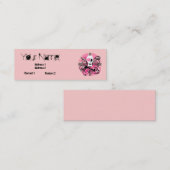 Entice~ Mini Visitekaartje (Voorkant / Achterkant)