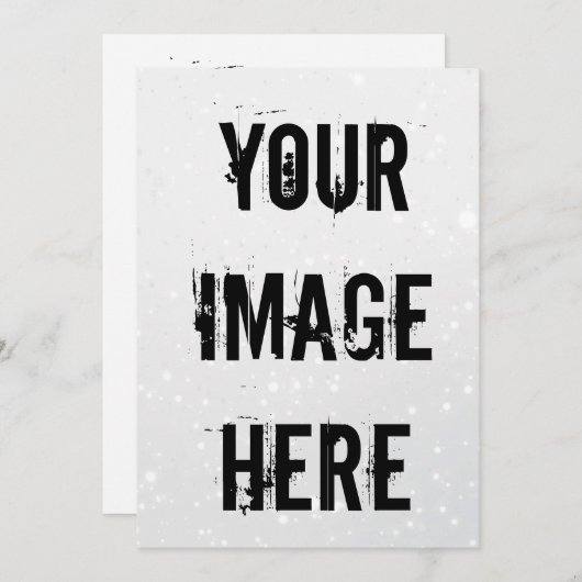 Entièrement personnalisable Enregistrer la carte d (Devant / Derrière)