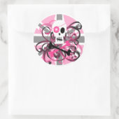 Entiteit ~ ronde sticker (Tas)