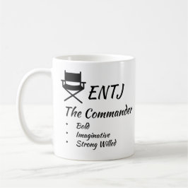 ENTJ MBTI Myers-Briggs Type Indicator Personalitei Koffiemok
