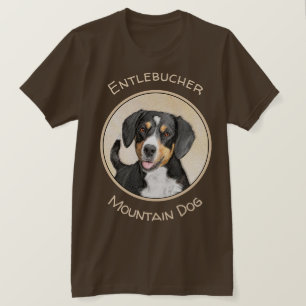 Entlebucher Mountain Dog schilderen - Originele ku T-shirt