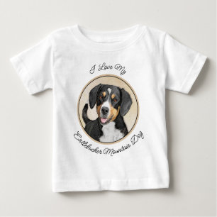 Entlebucher Mountain Dog schildert originele hondk