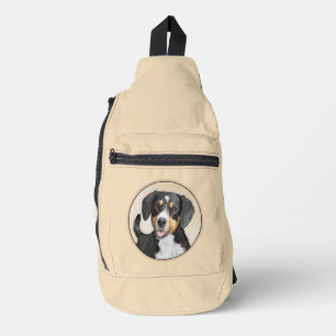 Entlebucher Mountain Dog schildert originele hondk Sling Bag