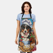 Entlebucher Mountain Holiday Baking: feestelijk Schort (Gedragen)