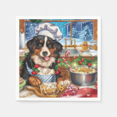 Entlebucher Mountain Holiday Baking: feestelijk Servet (Voorkant)