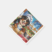 Entlebucher Mountain Holiday Baking: feestelijk Servet (Hoek)