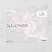 Entombe van Michelangelo Merisi da Caravaggio Briefkaart (Achterkant)