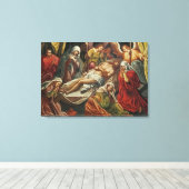 Entombment van Christus, Villabranca Canvas Afdruk (Insitu (Houten vloer))