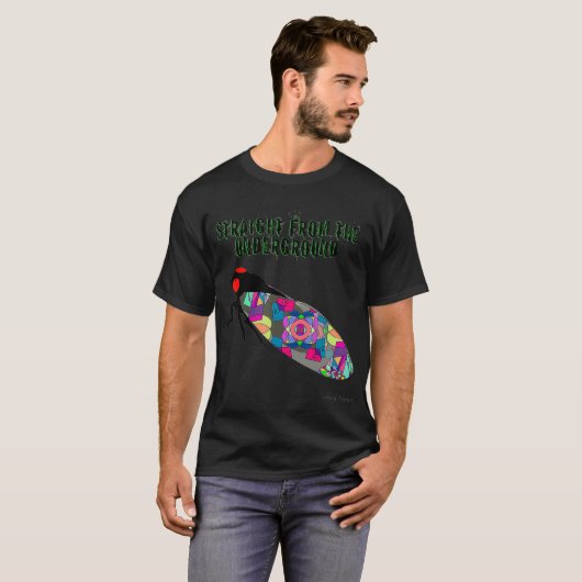 Entomologie Cicada Bug Brood X Mannen Vrouwen Kind T-shirt (Voorkant volledig)