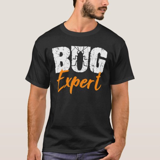 Entomologist Bug Expert Scientist Entomology Insec T-shirt (Voorkant)