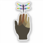 Entomologistes des stickers de vinyle couleur (Devant)