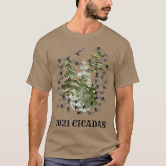 Entomoloog Bug Lovers The Cicada Brood X 2021 T-shirt