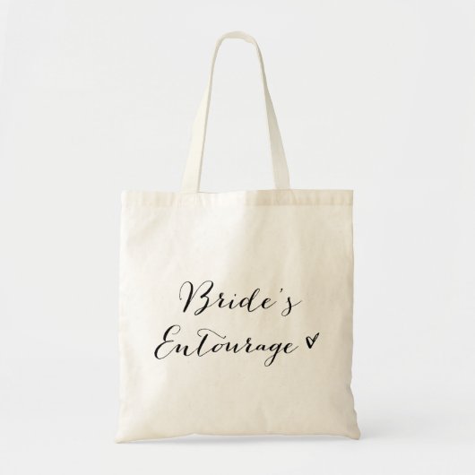 Entourage de la mariée | Sac de calligraphie moder (Devant)