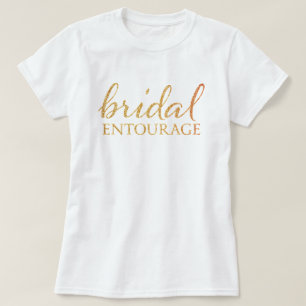 Entourage nuptiale - T-shirts de mariage