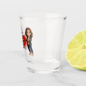 ENTP — A Exploradora de Ideias Shot Glas (Rechts)