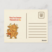 Entraînement Carte Postale Bullio Dur - Drôle Humo (Dos)