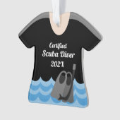 Entraînement de plongée sous-marine avec photo (devant)