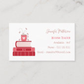 Entraîneur d'alphabétisation Red Books Cartes de v (Devant)