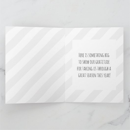 Entraîneur de baseball géant Merci noir (Intérieur)