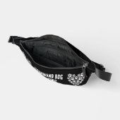 Entraîneur de chien Empreinte de patte noir blanc (Ouvrir)