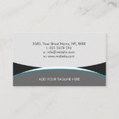 Entraîneur de chiens - Carte de visite comportemen (Dos)