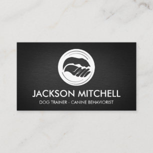 Entraîneur de chiens - Carte de visite comportemen