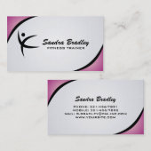 Entraîneur de conditionnement physique - Cartes de (Devant / Derrière)