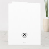 Entraîneur de football Merci grand (Dos)