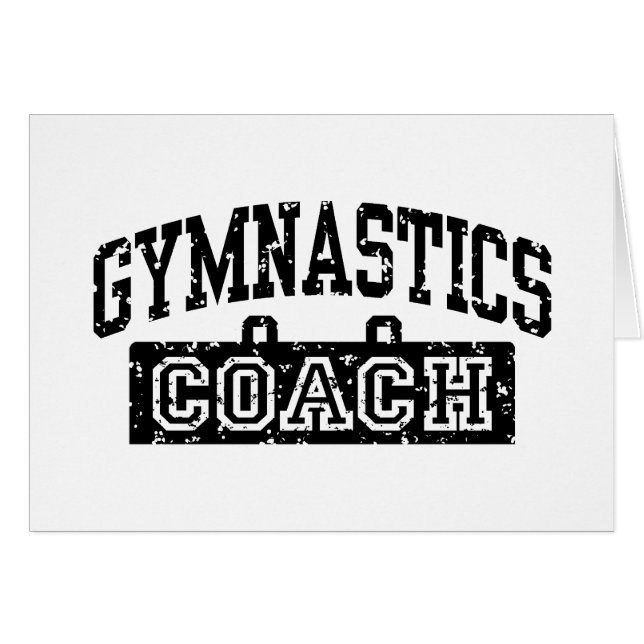 Entraîneur de gymnastique (Devant horizontal)