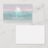 Entraîneur de vie, Reiki, Conseiller, Carte de vis (Devant / Derrière)