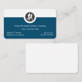 Entraîneur Et Cartes de visite D'Entraîneurs (Devant / Derrière)