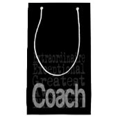 Entraîneur Extraordinaire Petit Sac Cadeau (Devant)