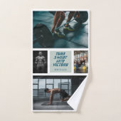 Entraîneur fitness studio (Serviette à main)