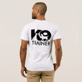 Entraîneur K9 - T-Shirt de poignée K9 (Dos entier)