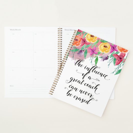 Entraîneur merci cadeau formateur appréciation (Devant avec enveloppe)