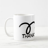 Entraîneur merci ! Tasse de tennis (Gauche)