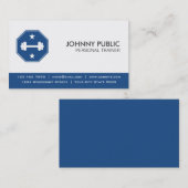 Entraîneur personnel - carte de visite (Devant / Derrière)