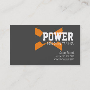 Entraîneur Personnel, Carte de Visite de Fitness