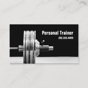 Entraîneur Personnel, Carte de Visite d'Entreprise