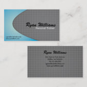 Entraîneur personnel - cartes de visite (Devant / Derrière)