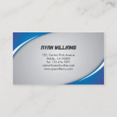 Entraîneur personnel - cartes de visite (Dos)